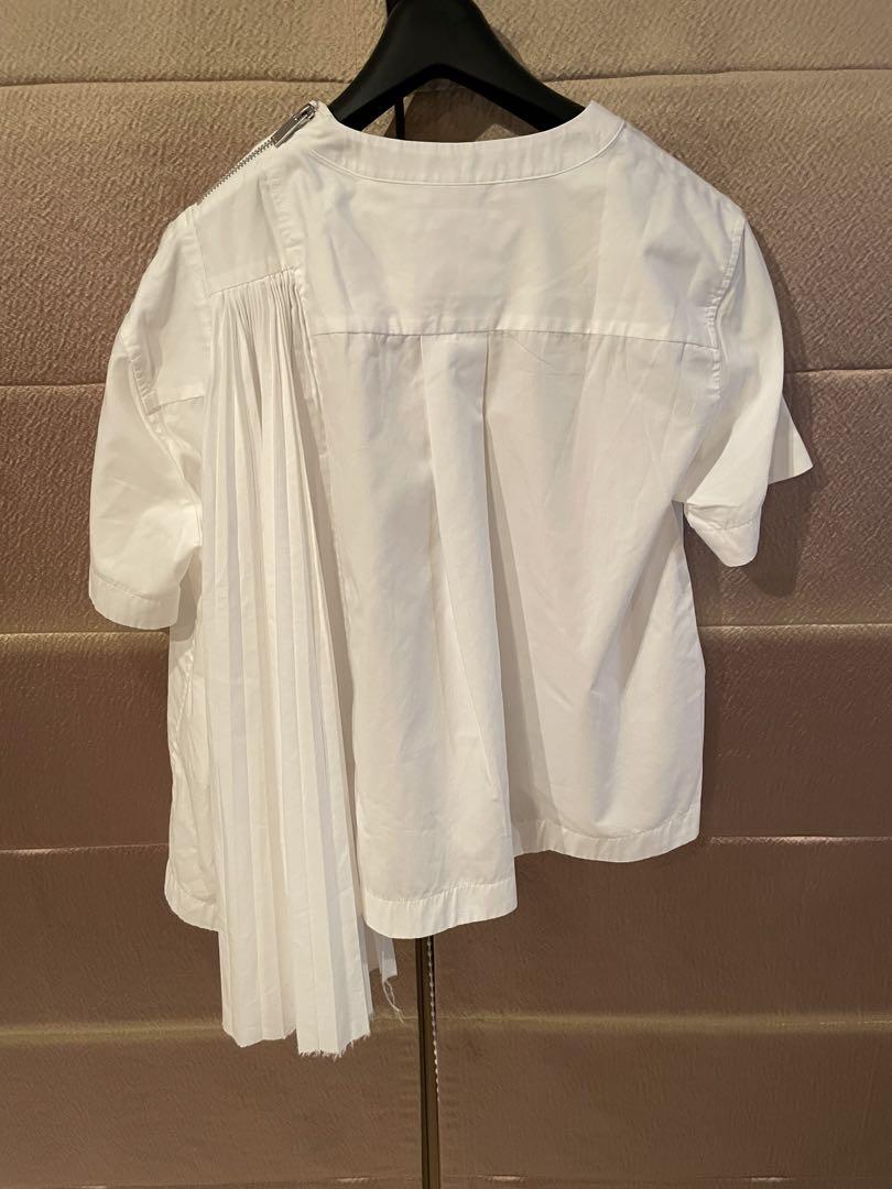 sacai ブラウス 白 美品
