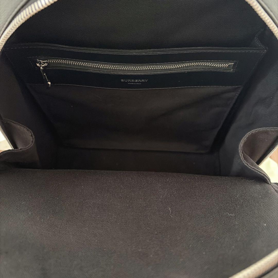 Burberry Backpack ブラック バーバリーリュック Burberry Backpack ブラック バーバリーリュック
