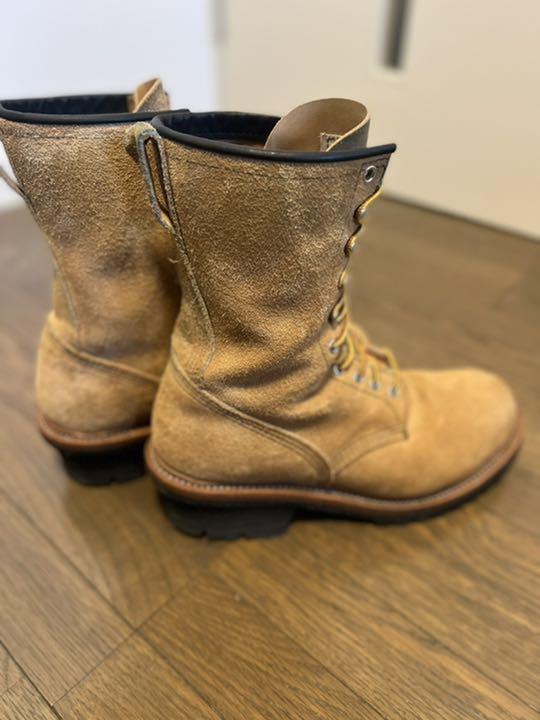 極美品 REDWING レッドウィング 9211　スエードロガーブーツ 7D 2019-2020年 新作 REDWING (レッドウィング) 9211 9inch Logger