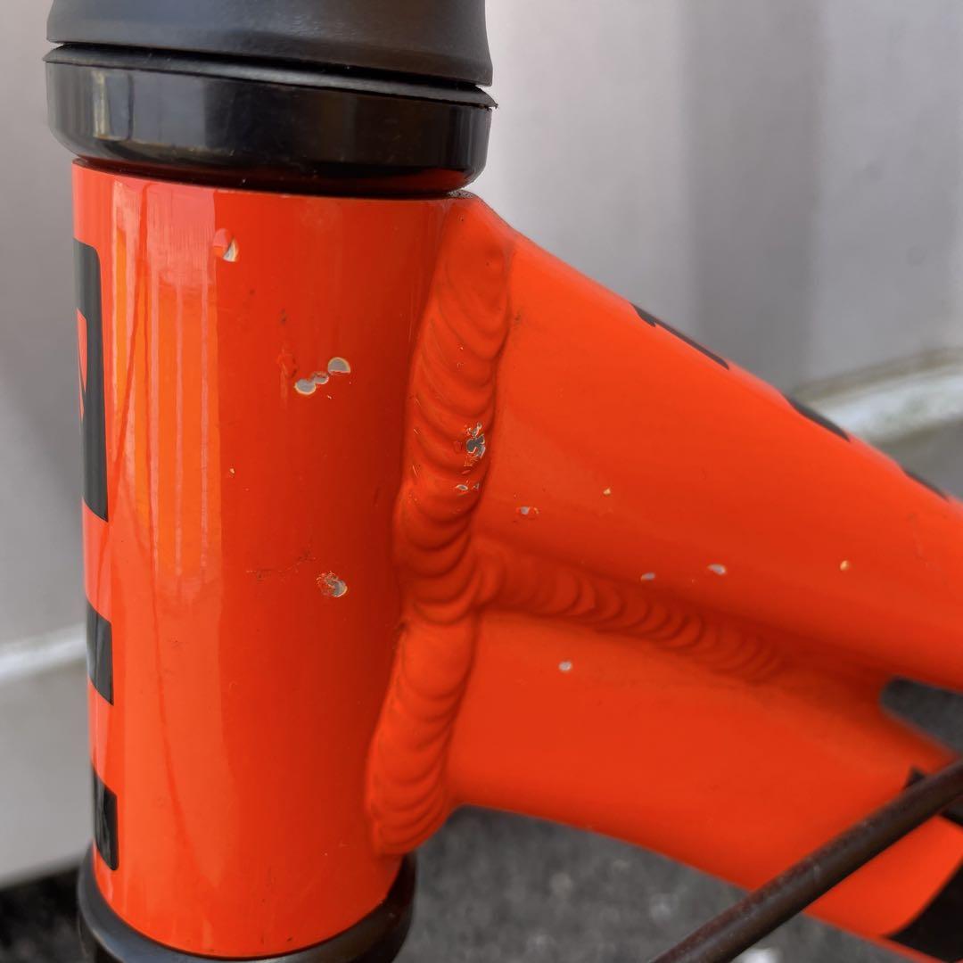 子供用自転車 16インチ Precaliber 身長99-117cm オレンジ