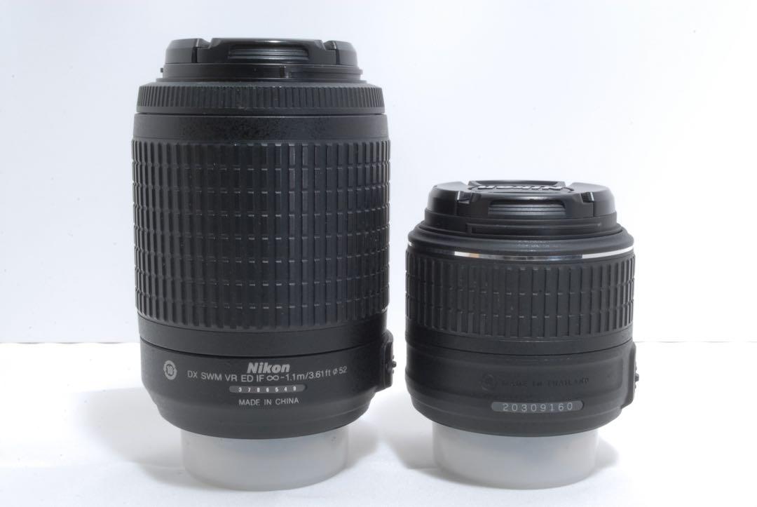 ショット数324❣️ Nikon D3300 ダブルレンズセット 一眼レフデビュー