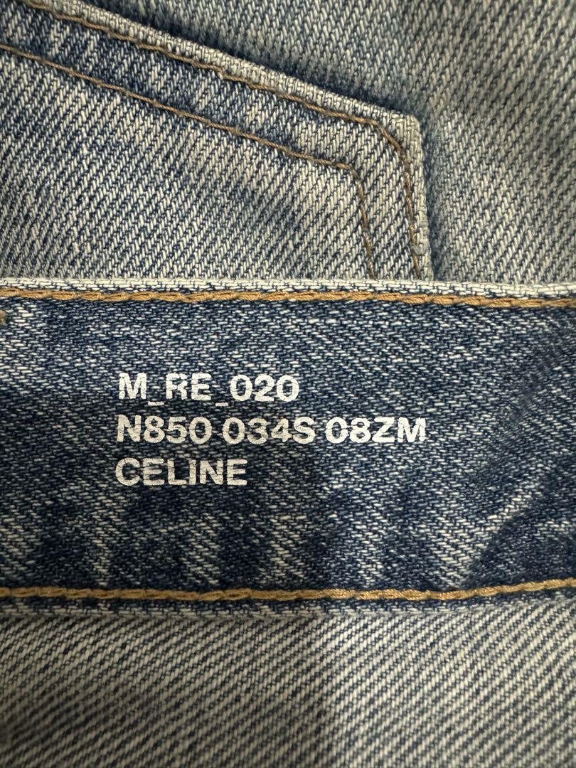 CELINE ウェスリー ジーンズ ズマウォッシュ デニム