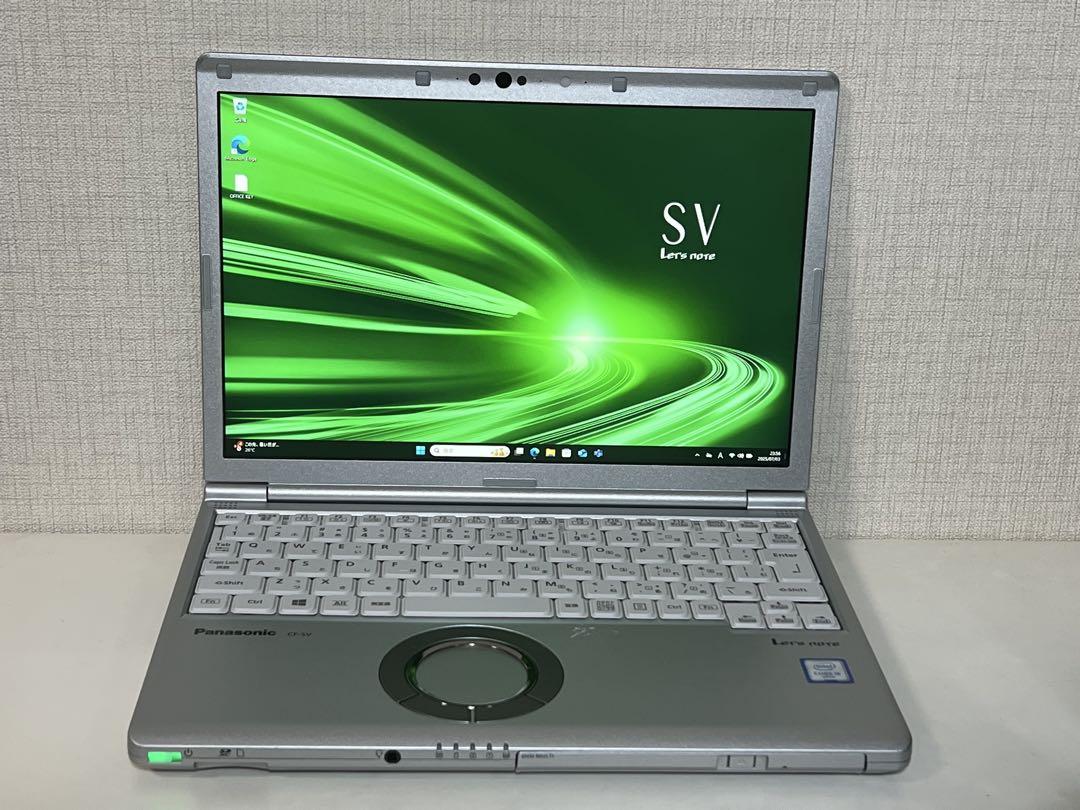 レッツノートSV8 i5 8G／256GB／光学ドライブ／Office2021