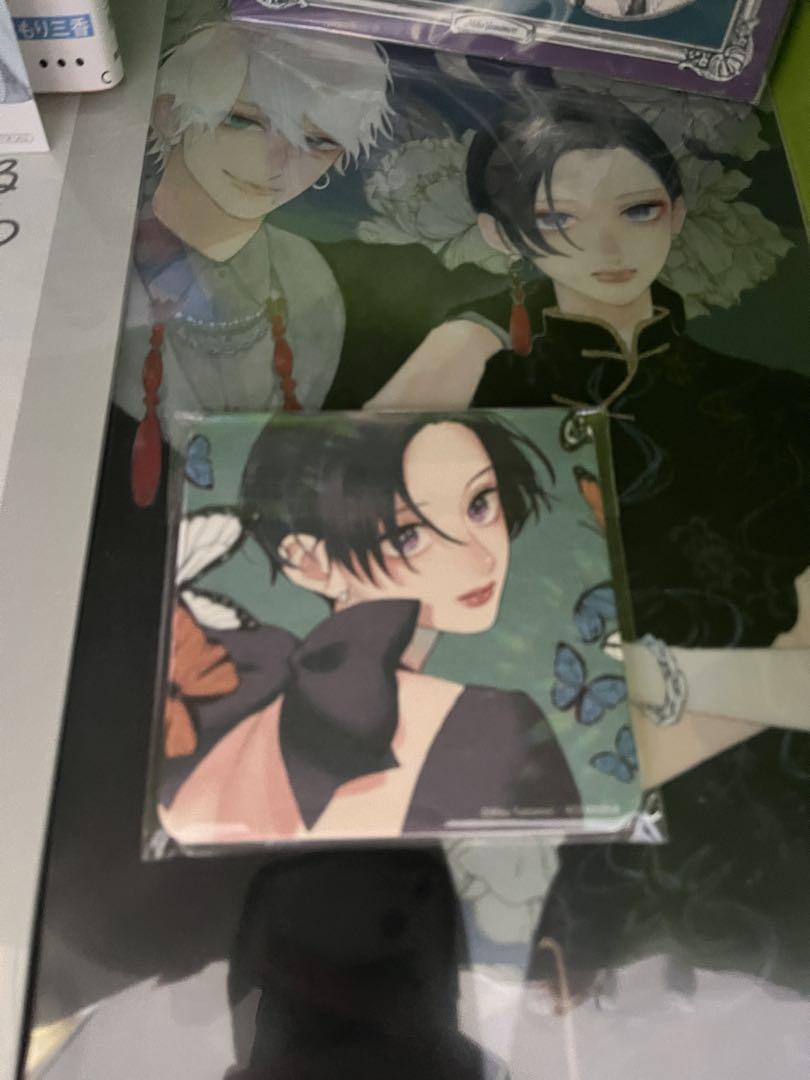 うるわし宵の月 1～4巻 全プレコースター＆クリアファイル 特典付
