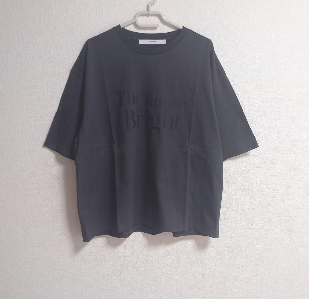 フレームワーク Bright ロゴTシャツ ブラック
