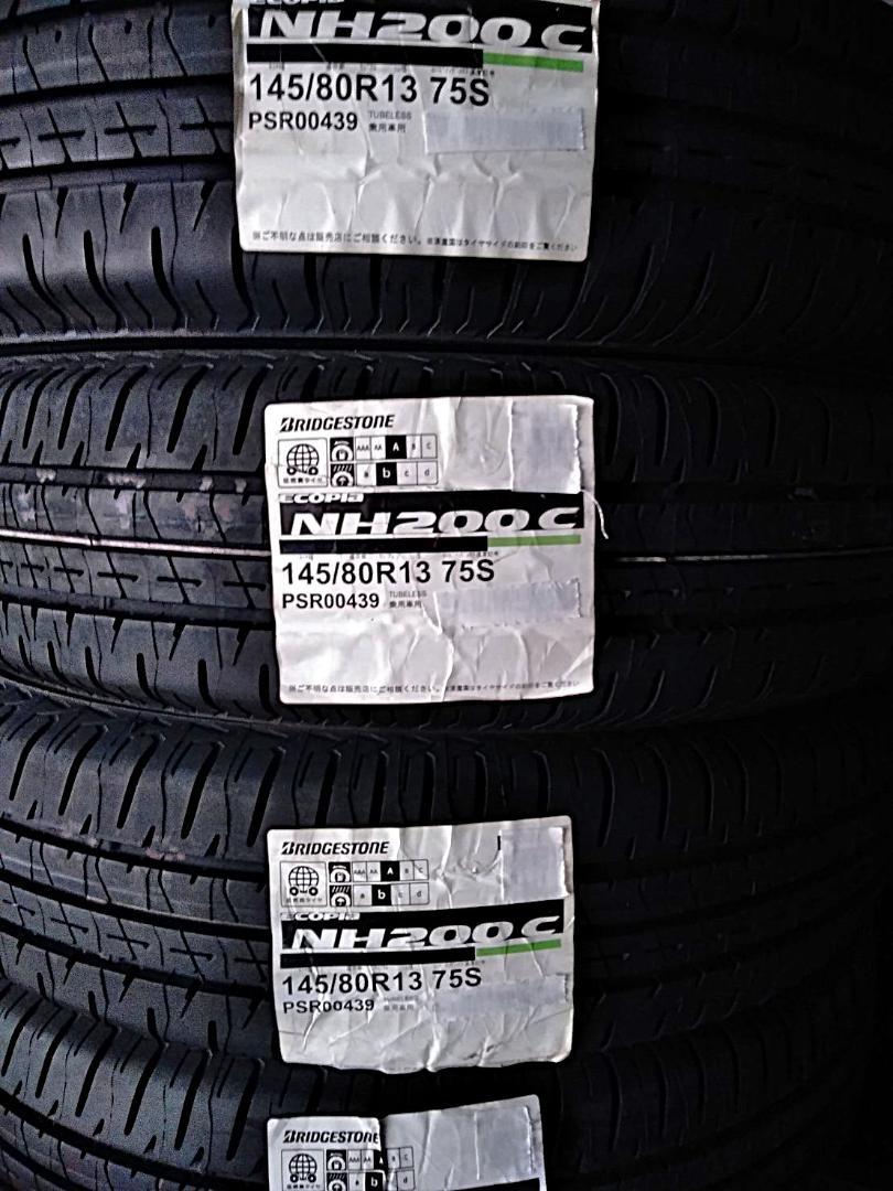145/80R13　エコピア　NH200C　22年製　ブリヂストン