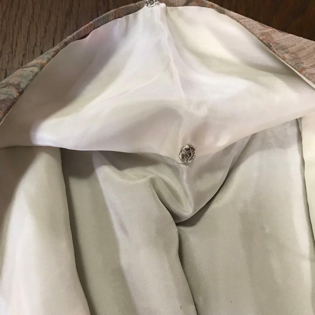 珍しい生紬(なまつむぎ)の 長着