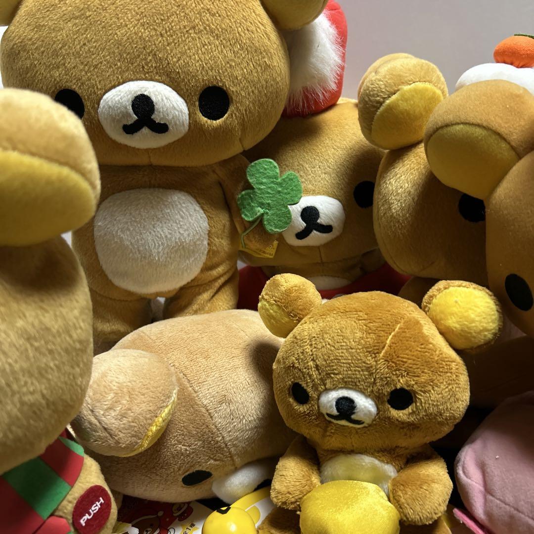 リラックマ プライズ ぬいぐるみセット　軍団