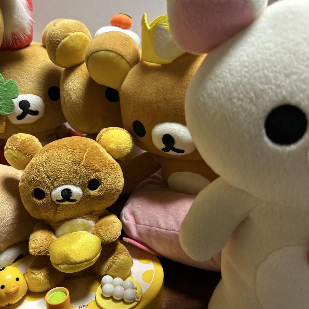 リラックマ プライズ ぬいぐるみセット　軍団