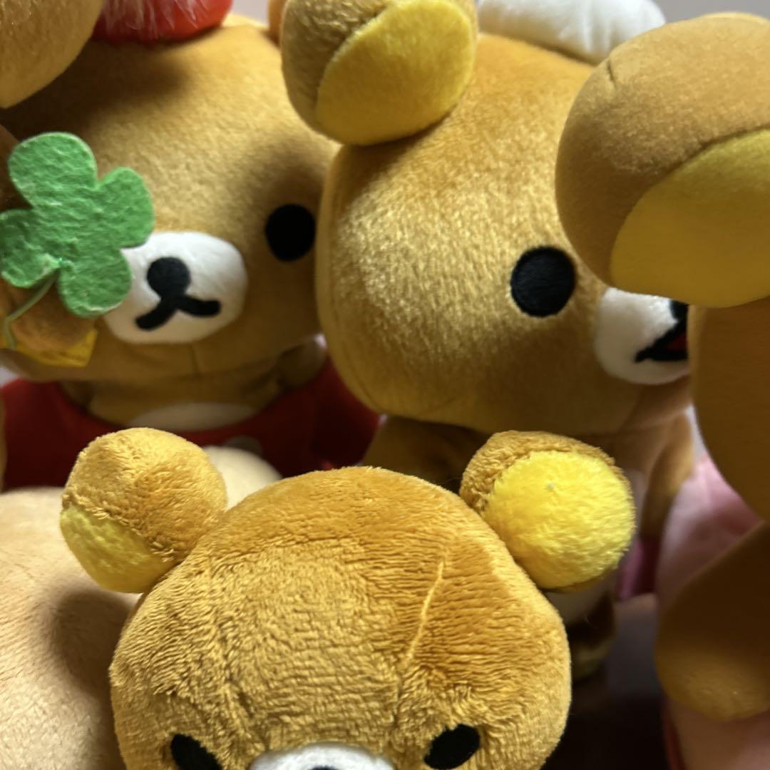 リラックマ プライズ ぬいぐるみセット　軍団