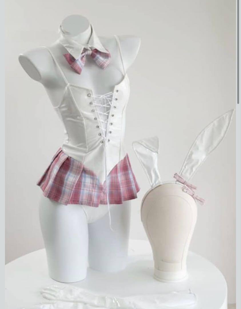 欲しいの 学園風 バニー セクシー コスプレ メルカリ - 制服 チェック ピンク コスプレ衣装