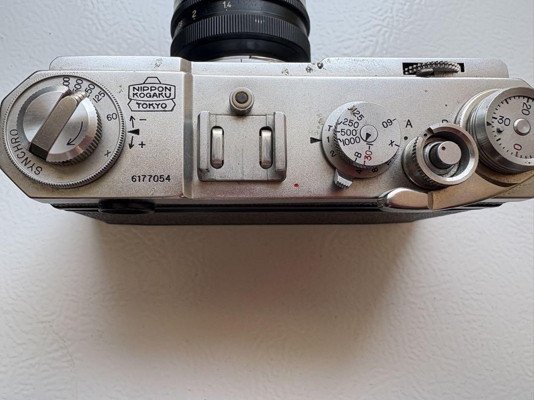レア品【フィルムカメラ】1954年発売　Nikon ニコン S2 ジャンク