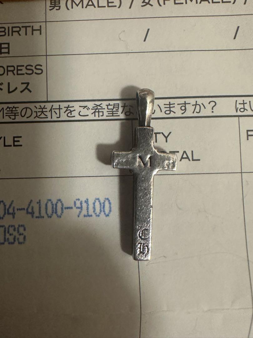 CHROME HEARTS クロムハーツ メイプルソープクロス チャーム