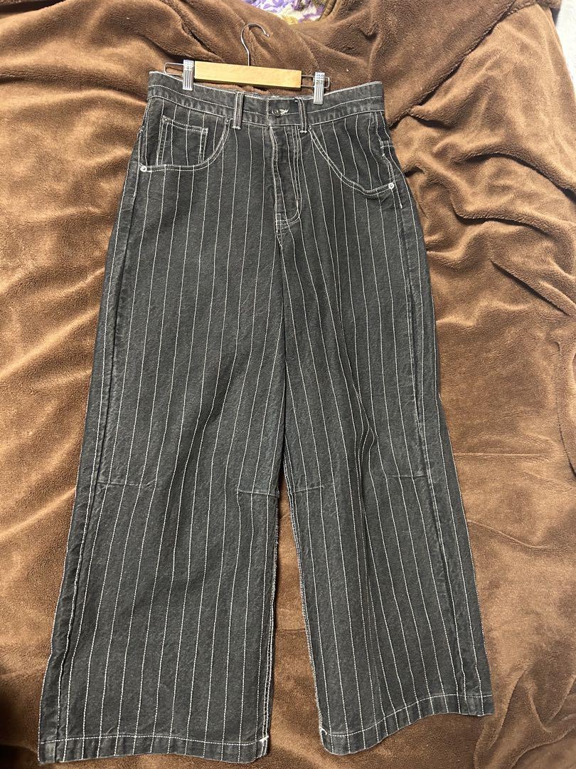 bless u stripe denim ブレスユーストライプバギーデニム