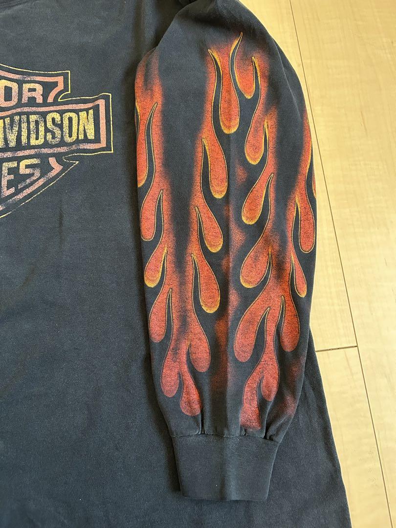 【スペシャル】 Harley-Davidson フレイム ロンT XXL