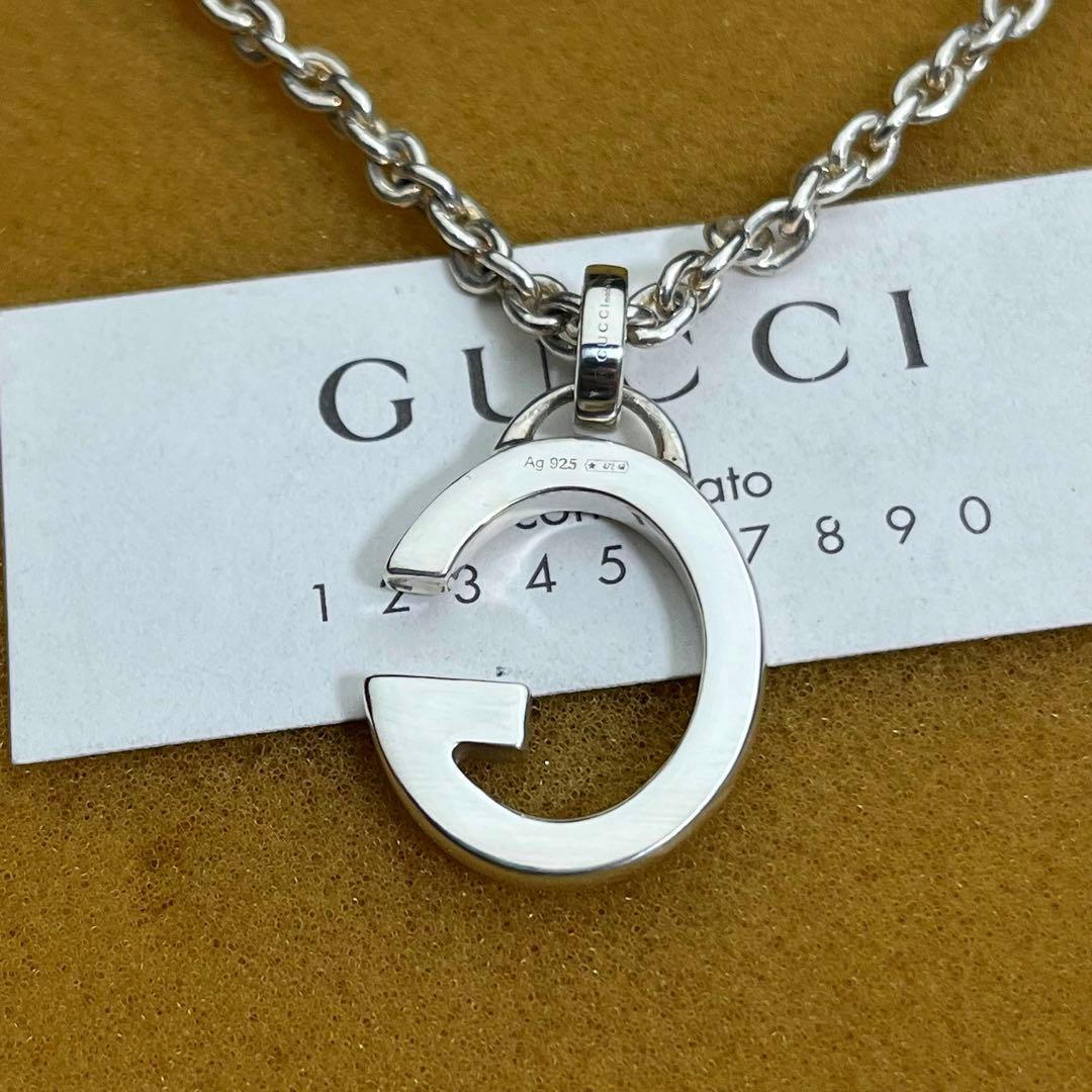 美品 GUCCI Gマークネックレス | emedbr.com
