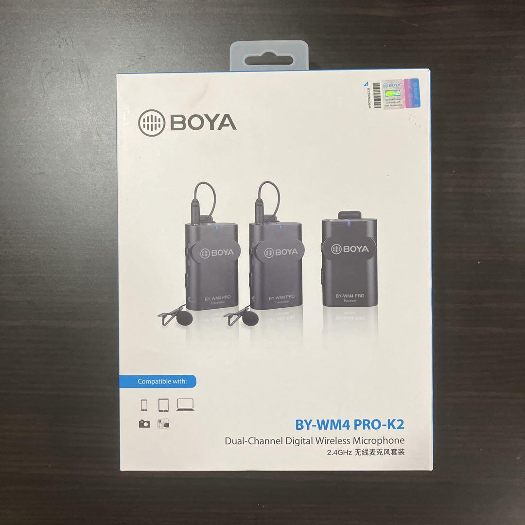 BOYA BY-WM4 PRO-K2 ワイヤレスマイク