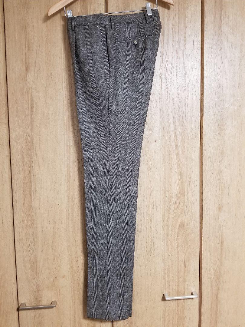 新品 PT01 44 別注 ウール 1プリーツ パンツ スラックス