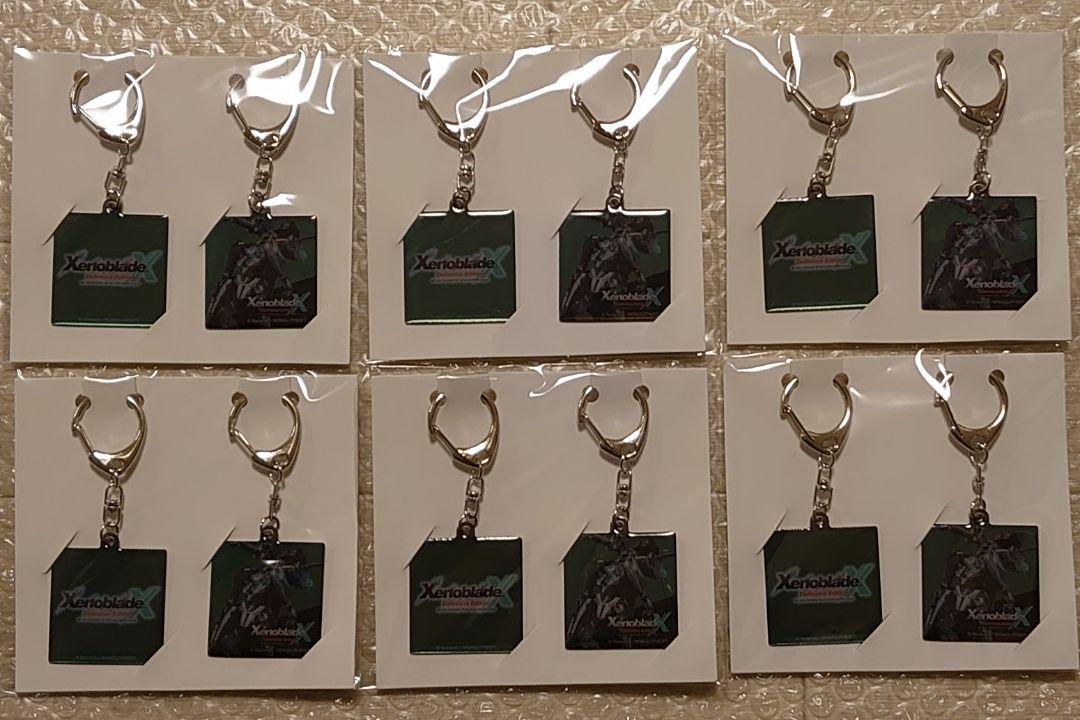 購入特典のみ 6袋セット ゼノブレイドクロス ジョーシン特典 メタルキーホルダー