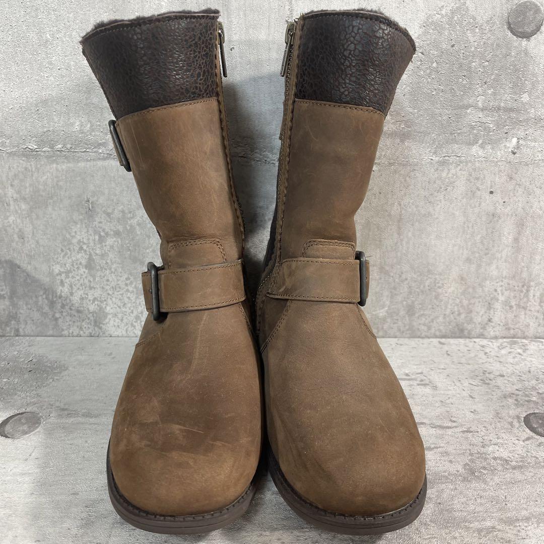 UGG アグ オレゴン ブーツ ブラウン バックル 22cm