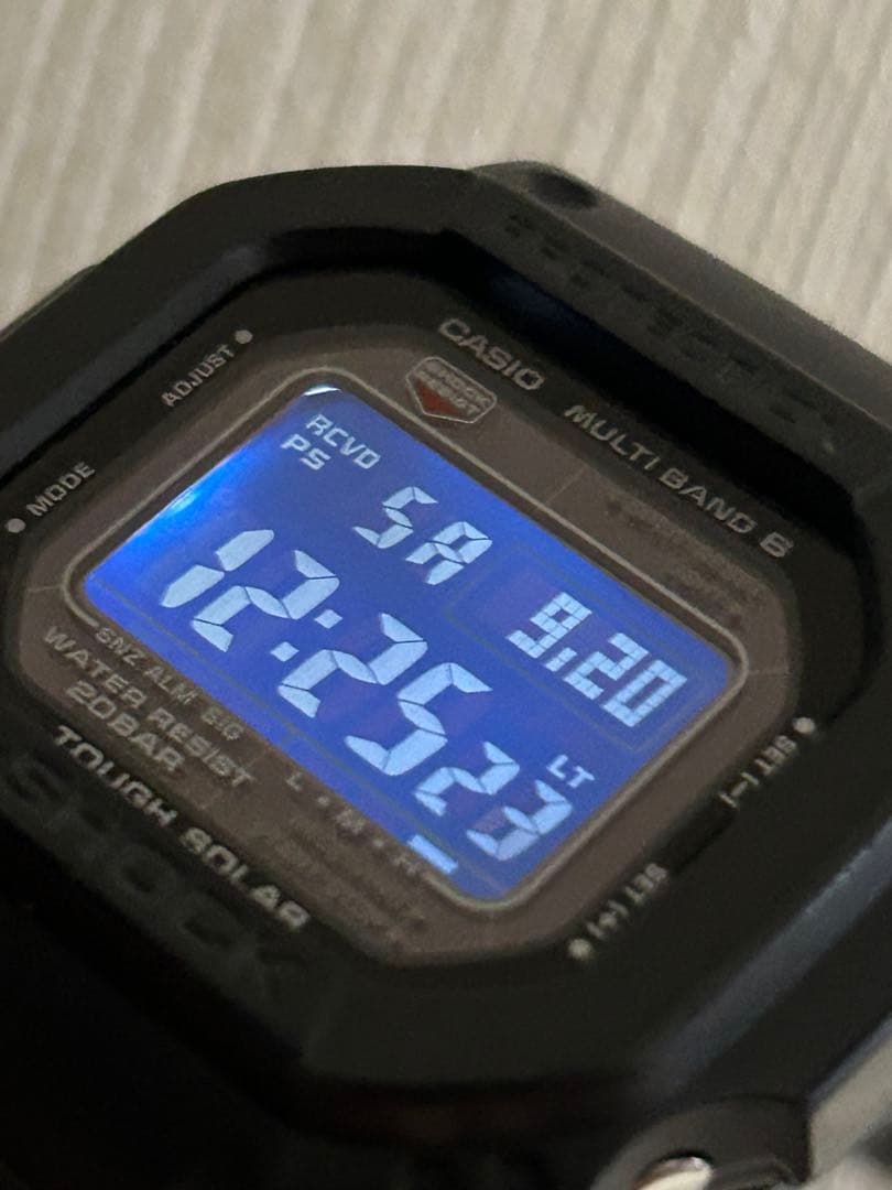 ジーショック　G-SHOCK GW-M5610U 電波ソーラー　マルチバンド6