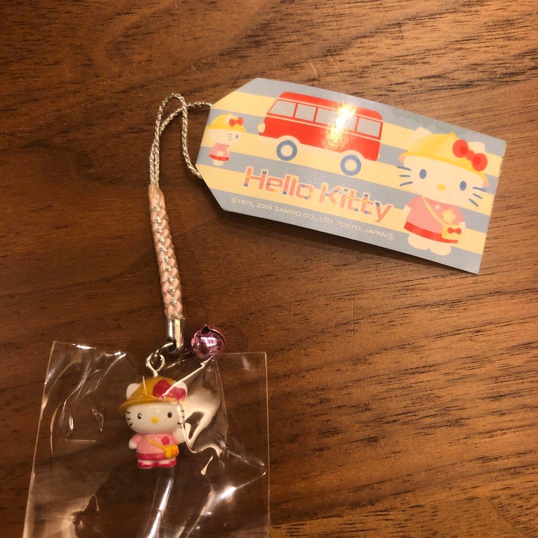 ご当地キティ 根付け 幼稚園バージョン2005年製