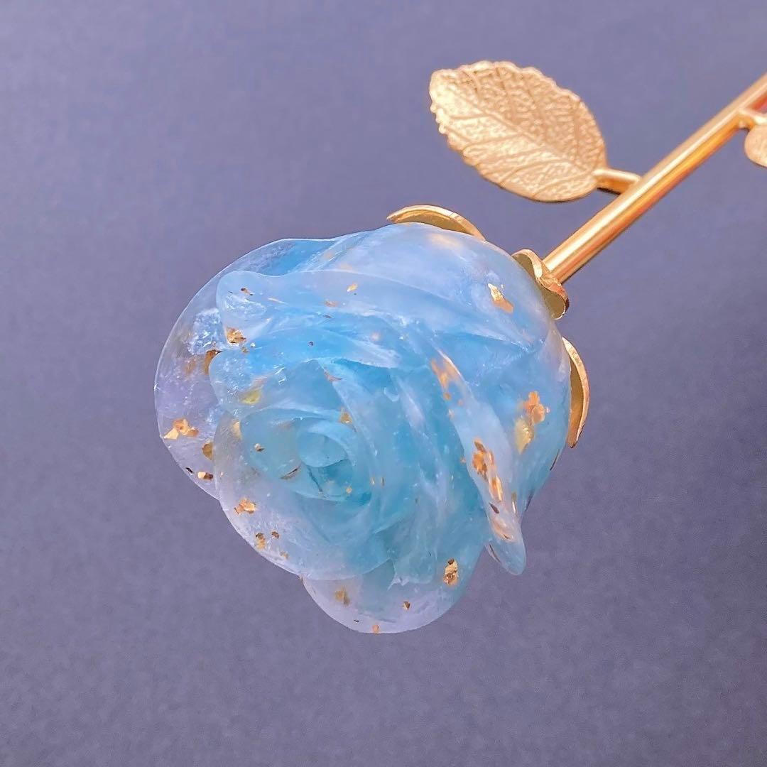 【最上位】チョウピラコ薔薇霊石(アクアマリン) 座敷わらし 座敷童子 開運 金運