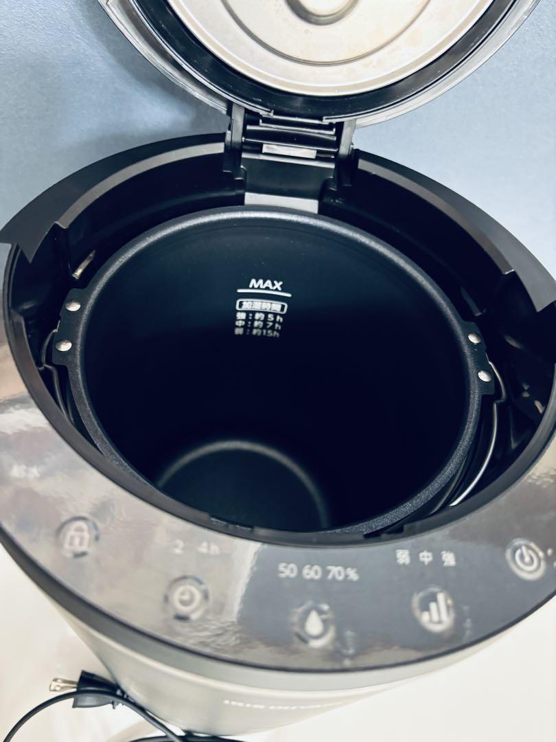 アイリスオーヤマ スチーム加湿器 AZHM-MH60-B ブラック