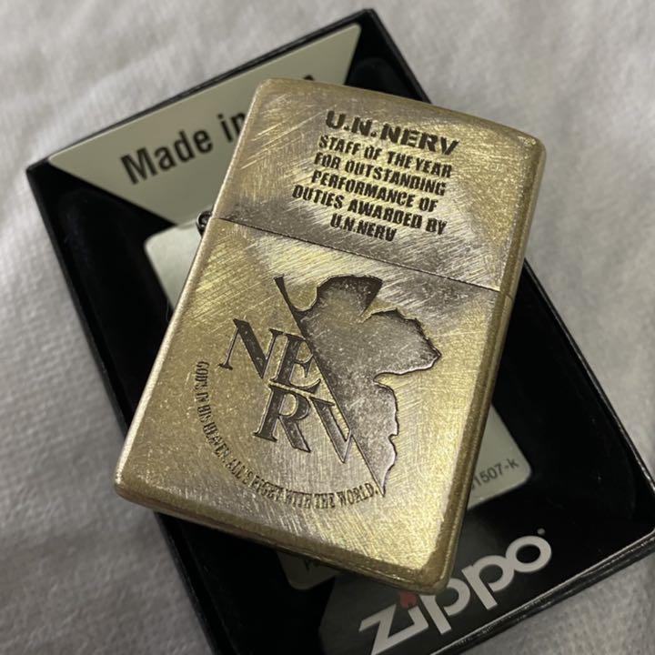 エヴァンゲリオンZIPPO U.N.NERV AWARD Ver. 新品ジッポー - メルカリ エヴァンゲリオンZIPPO U.N.NERV AWARD Ver. 新品ジッポー - メルカリ