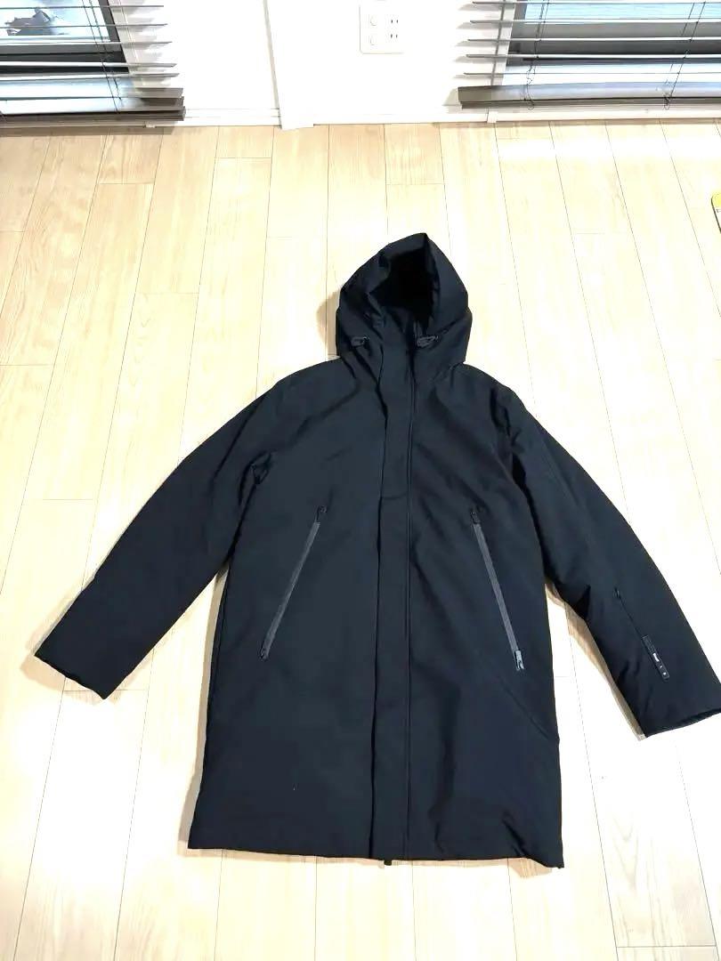 エコアルフECOALFダウンコートブラック メンズL size 三陽商会 画像12