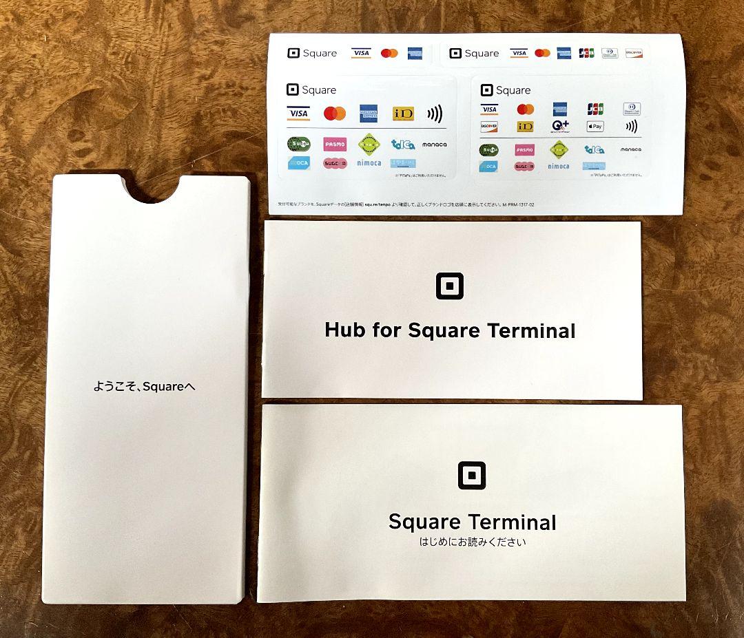 Square ターミナル一式セット 箱有 未使用ロール20巻付