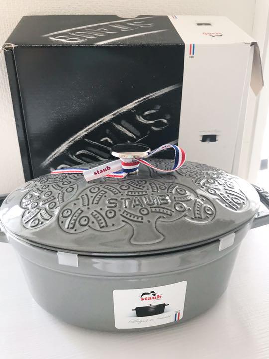 ストウブ staub オーバル 15cm グレー 楽天市場】ストウブ オーバル 15cm（カラーグレー）（鍋