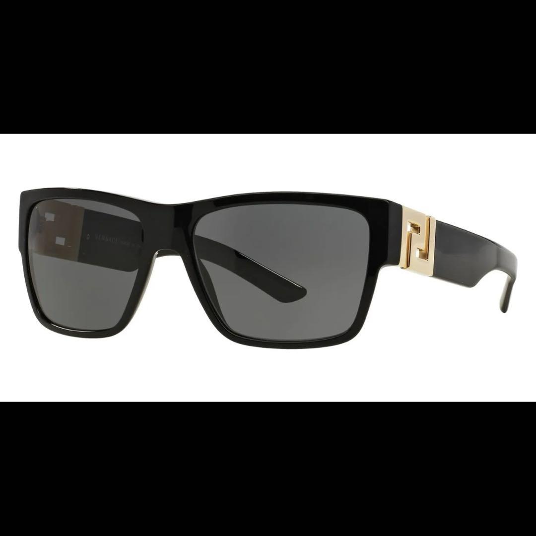 VERSACE ブラックサングラス ケース付き