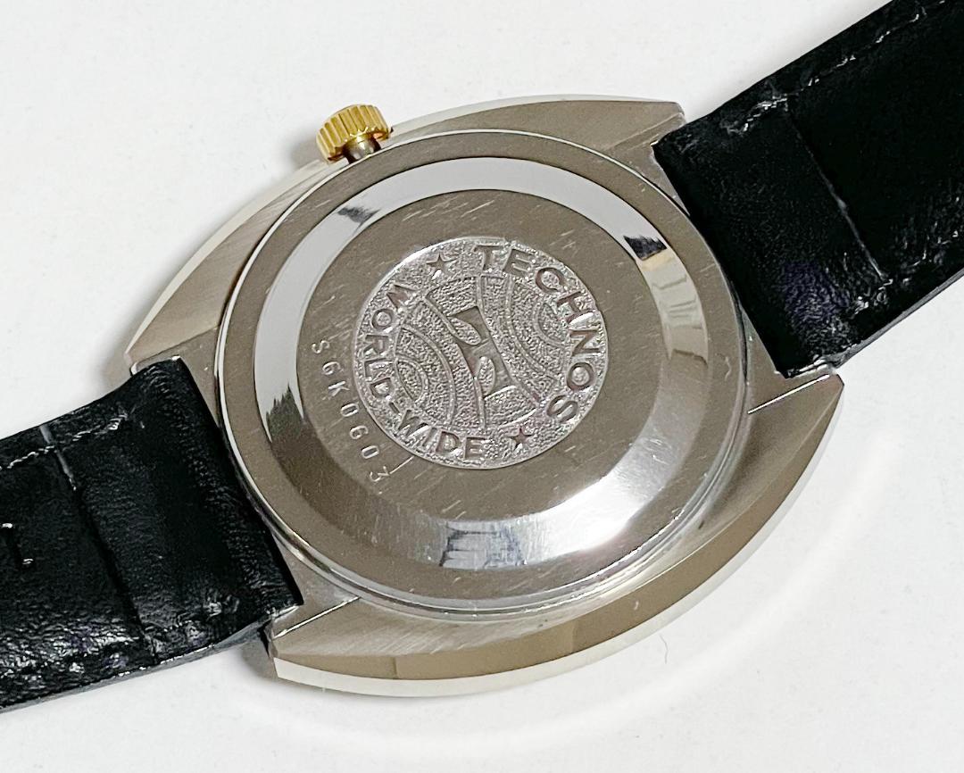 極美品 70年代 スイス名機 TECHNOS BORAZON MARQUIS-G