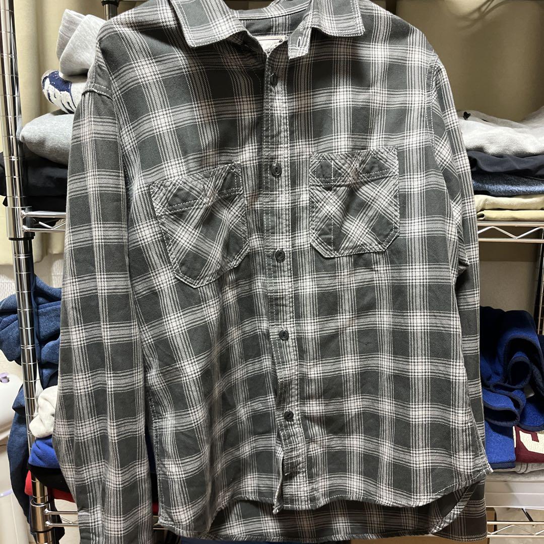 Perfecto by Schott チェック柄 長袖シャツ M