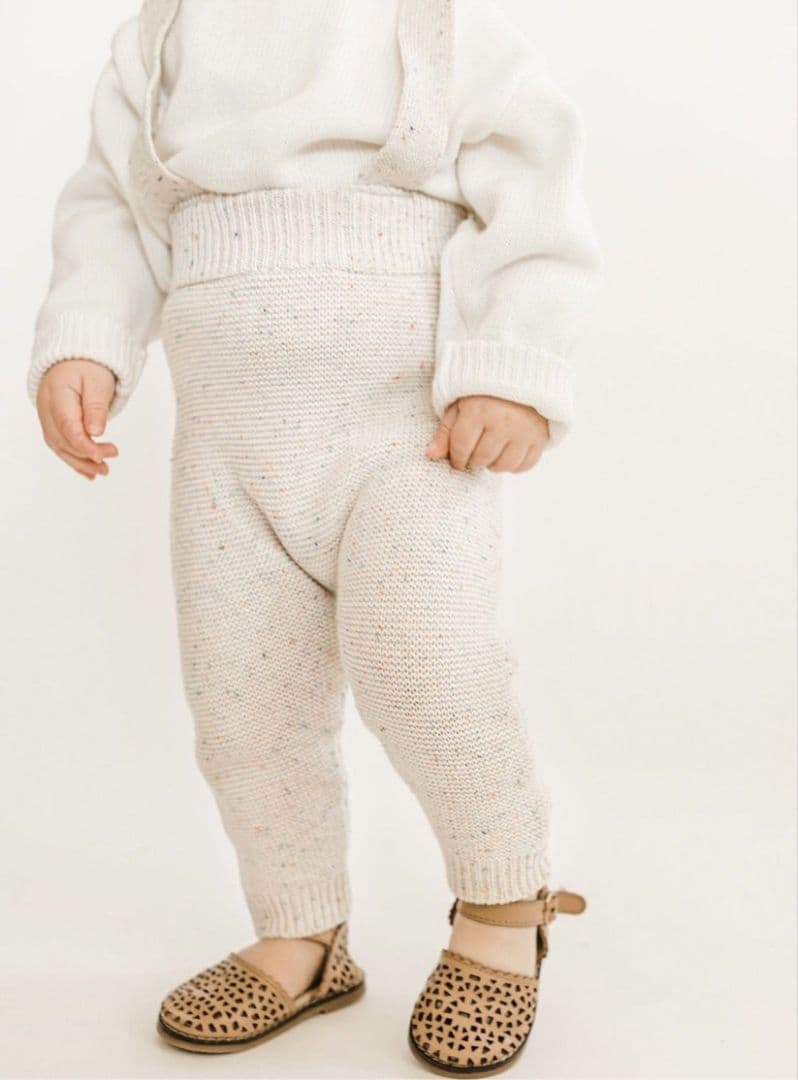 OAT  Sprinkle Knit Suspenders2～3Y
