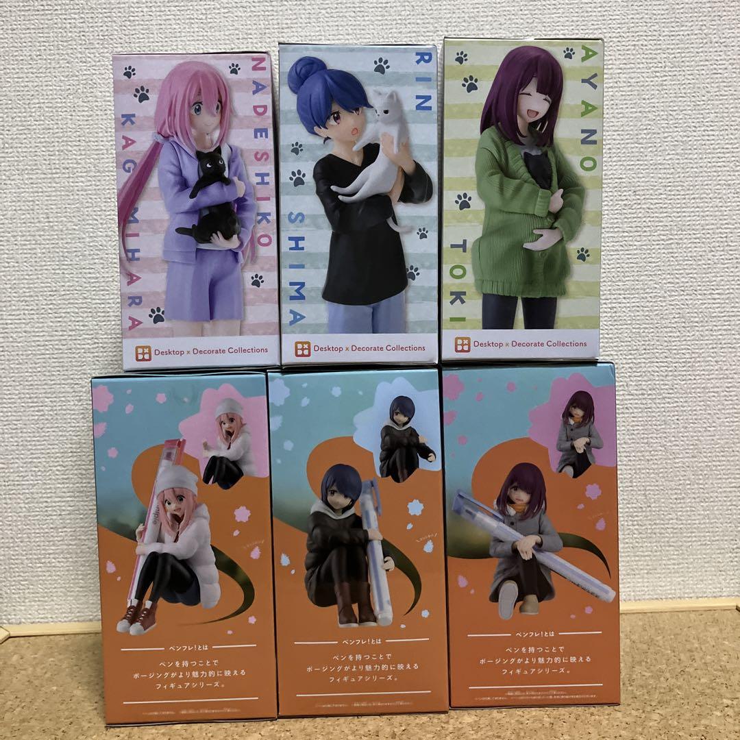 ゆるキャン△ 6品＊ 各務原なでしこ 志摩リン 土岐綾乃　ペンフレ ゆるキャン△ 6品＊ 各務原なでしこ 志摩リン 土岐綾乃 ペンフレ
