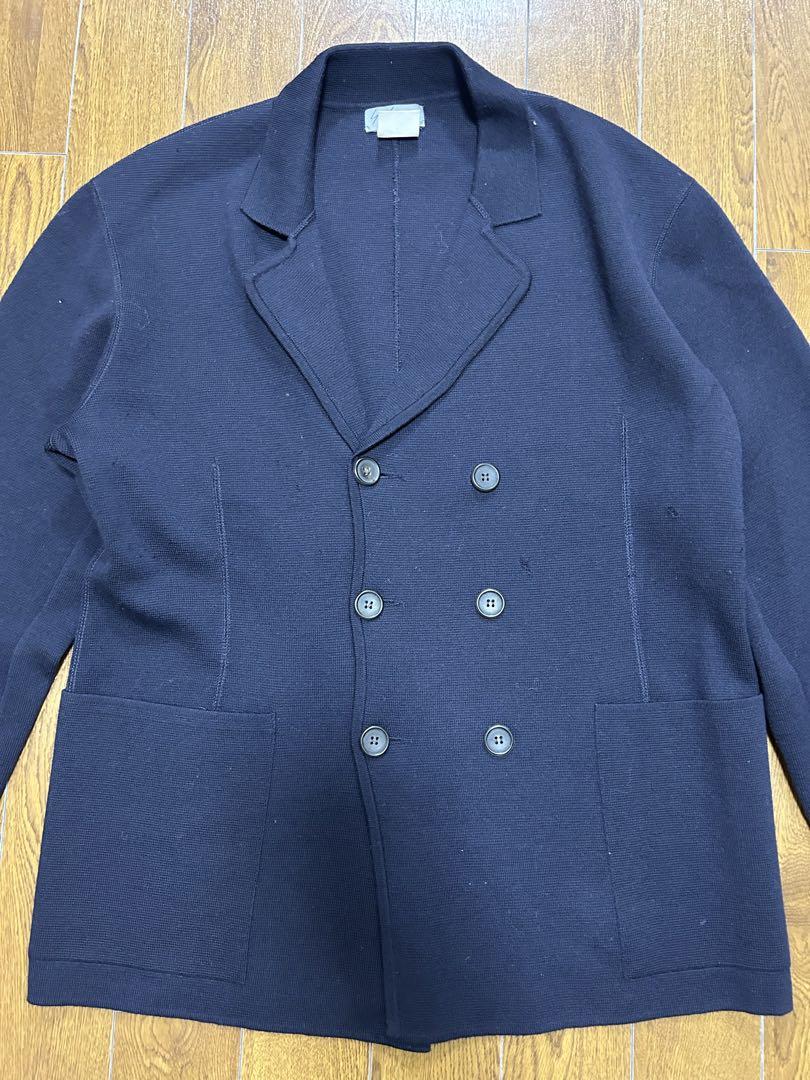 ヨウジヤマモト　Yohji Yamamoto Y-3 ネイビー ジャケット
