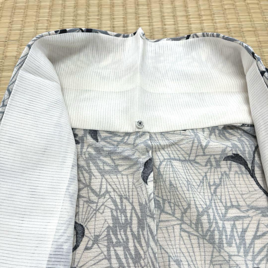 正絹 夏きもの 絽小紋 唐華(未使用品)トールサイズ