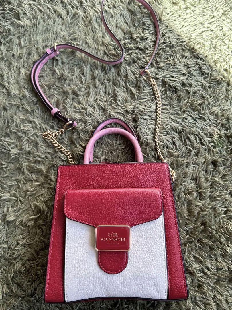 COACH ミニ ペッパー クロスボディ カラーブロック - ショルダー
