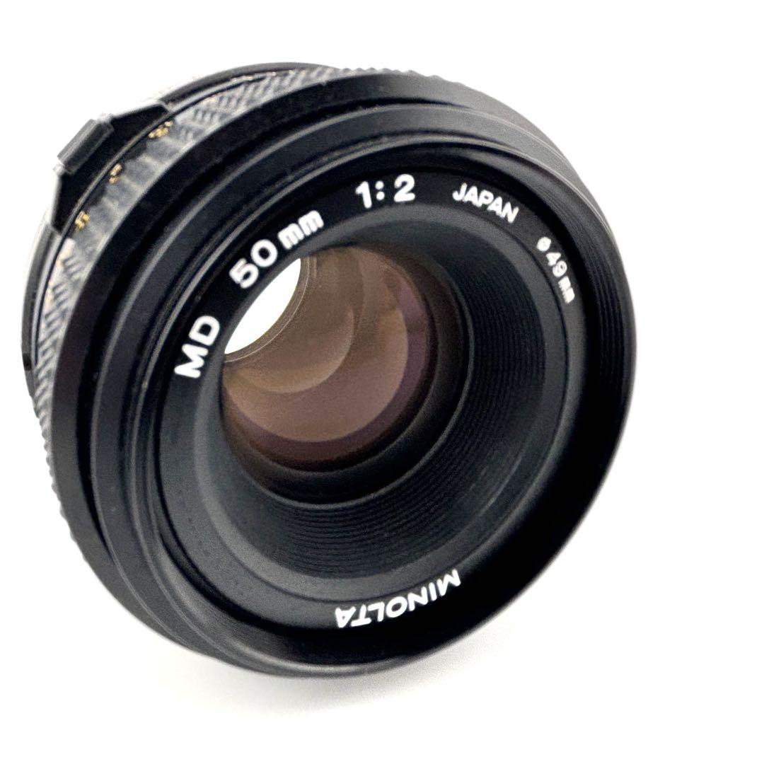 【完動品】希少品　MINOLTA ミノルタ MD 50mm F1.2 後期型