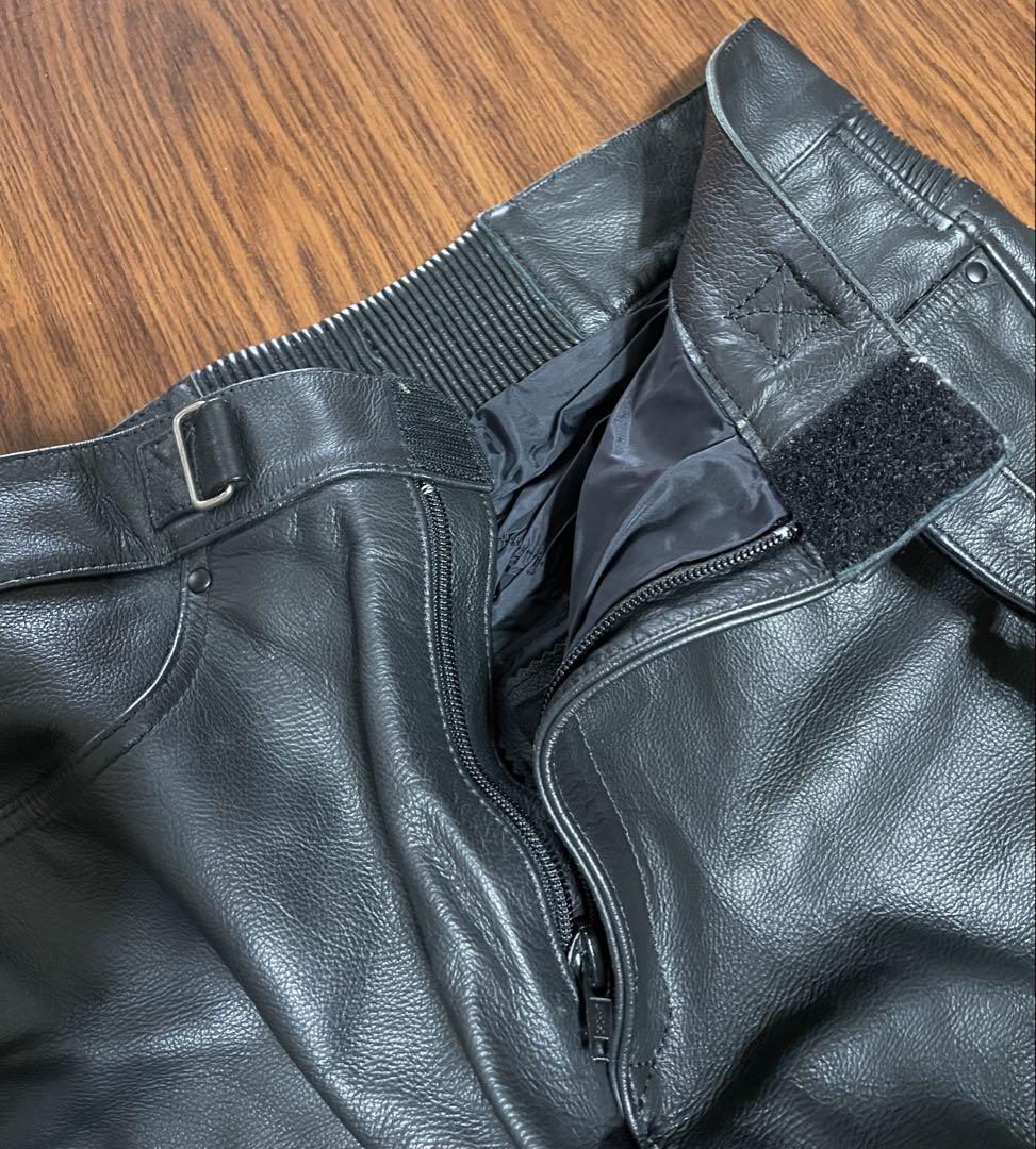Rookie Leathers レザー バイクパンツ 3L 黒ブランド 品 通販