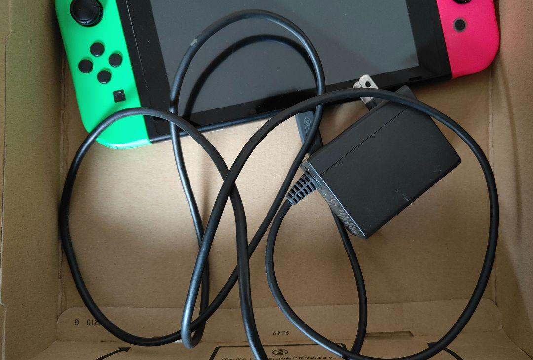 ニンテンドースイッチ Nintendo Switch グリーン/ピンク 本体