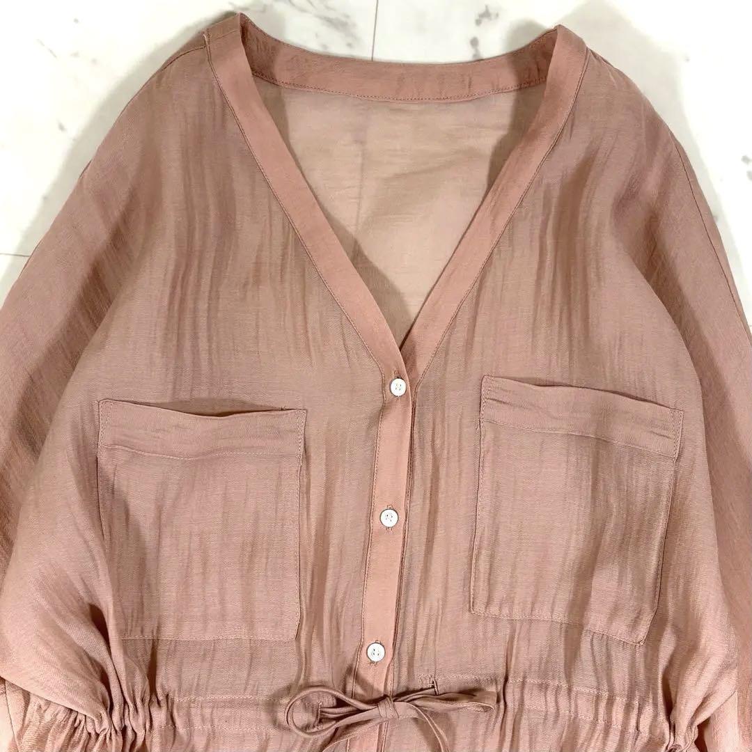美品近年モデル❇︎シーナリー シアーペプラムブラウス 24SS