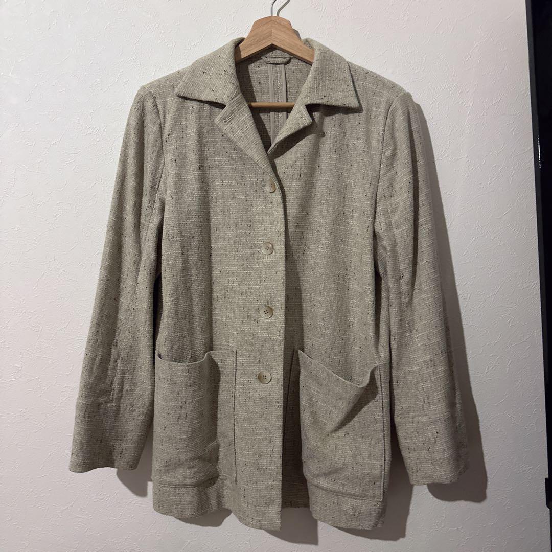 ジャケット・アウター louren slub tweed jacket