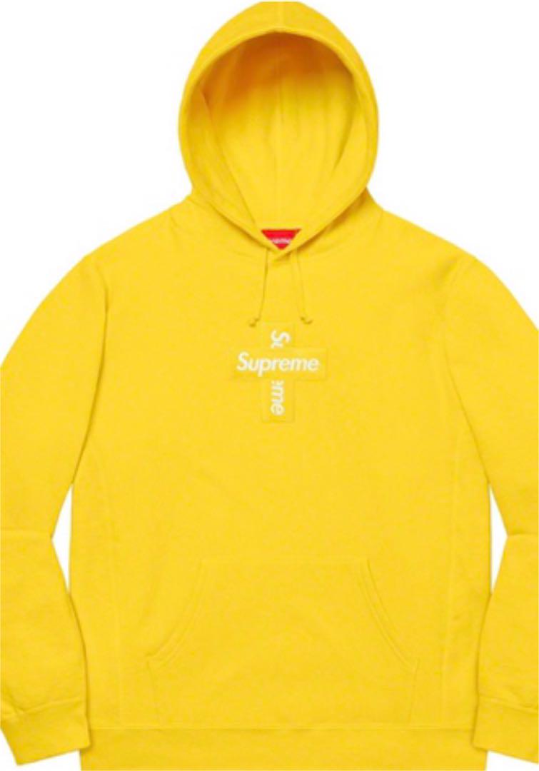 Supreme Cross Box Logo HoodedSweatshirt 100%本物保証!