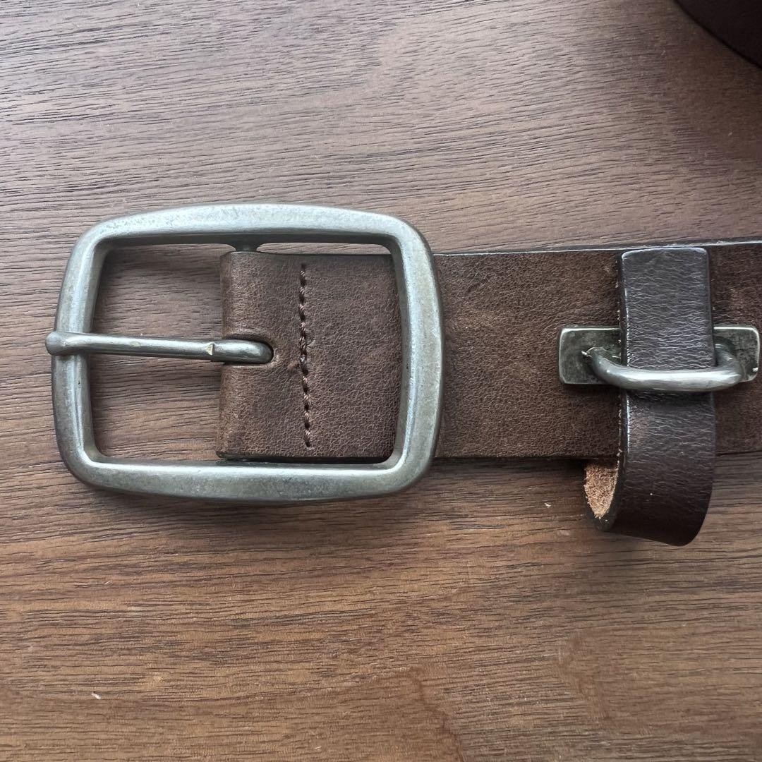 OLD GAP レザーベルト　itary製