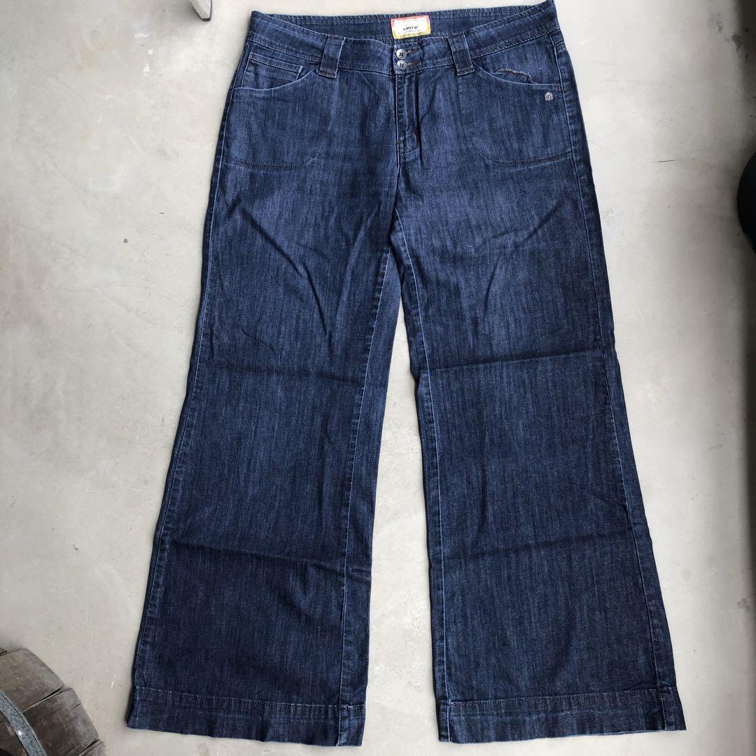 【希少】【LEVI'S 】ワイドパンツ フレア ベルボトム 70s ファッション