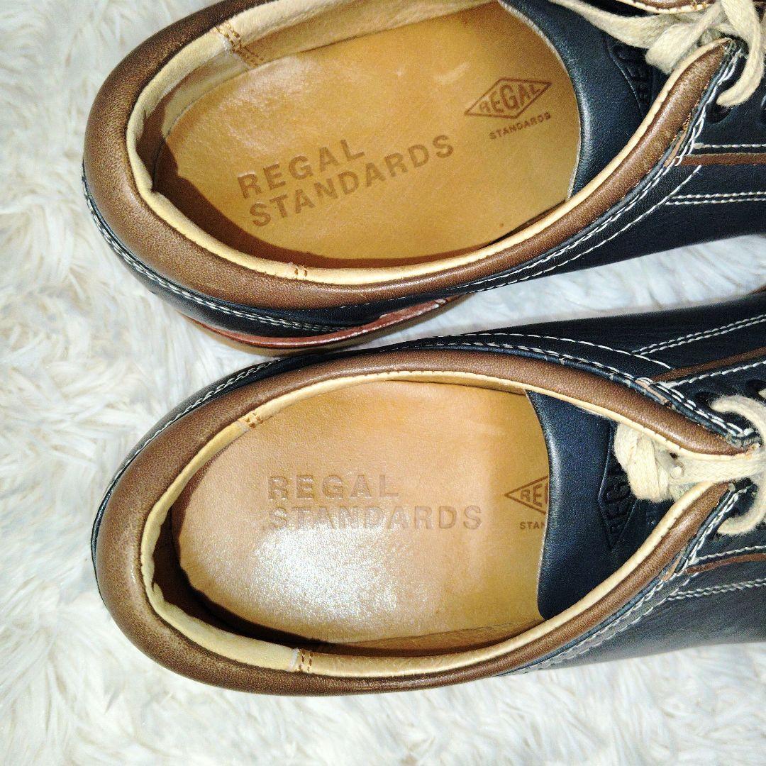 【極美品】REGALリーガルスタンダード　750R ネイビー　24.5