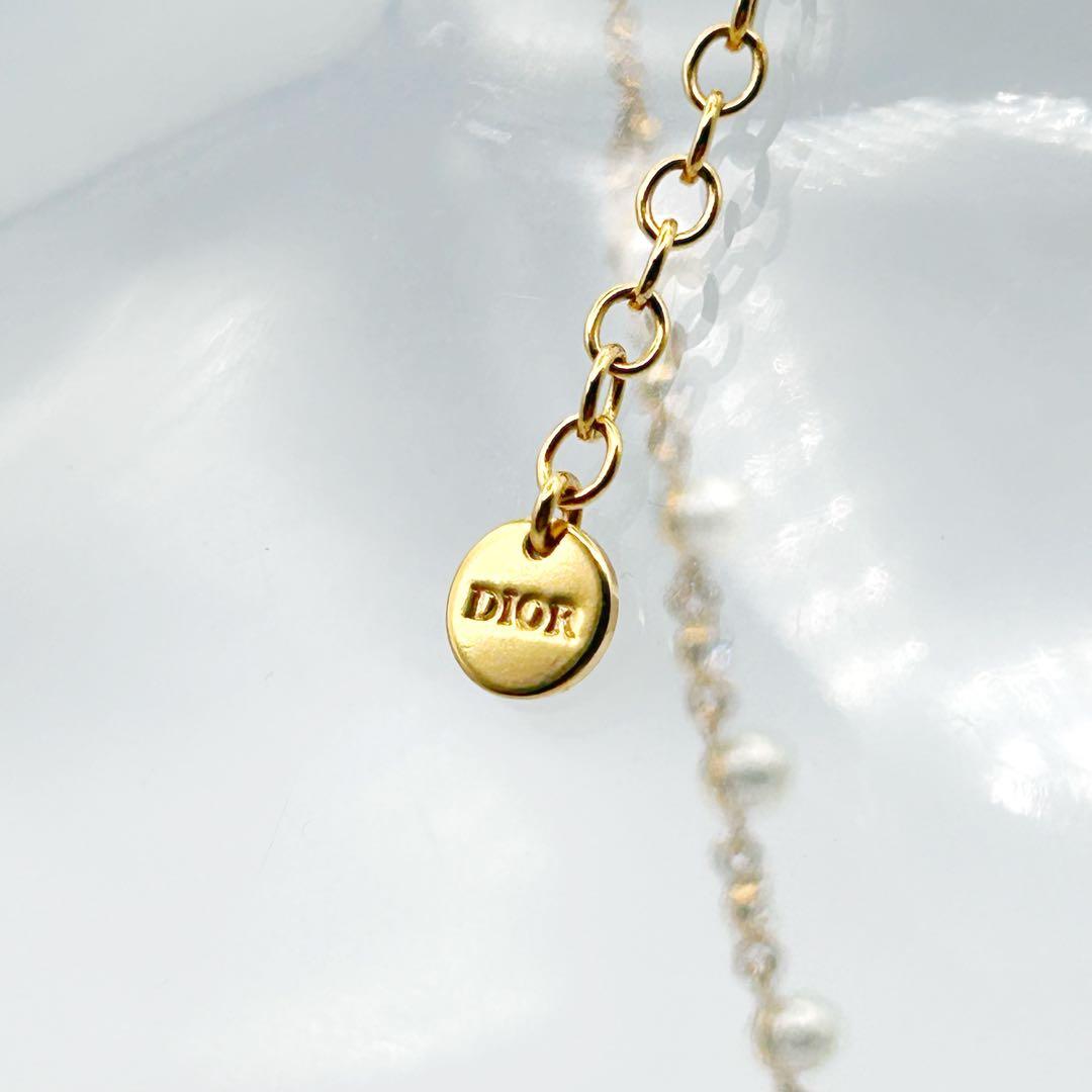 【超美品】DIOR petit CD treasure パール ネックレス 【超美品】DIOR petit CD treasure パール ネックレス